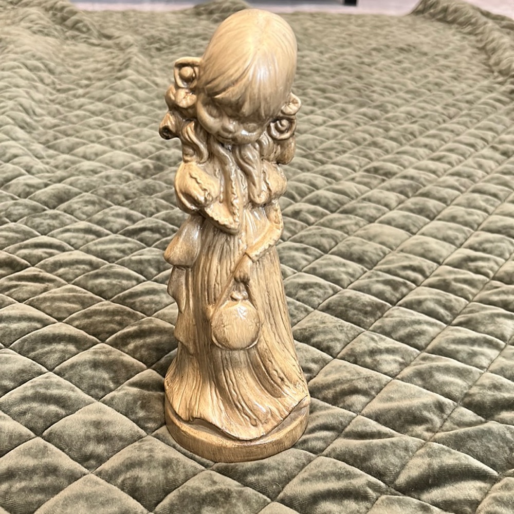 Creepy Ceramic Girl Figurine